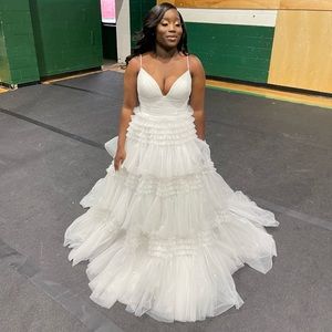 Sheri Hill tulle ball gown. Size 10.